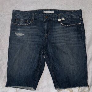 Joe's Jeans Dark Blue Jean Shorts
